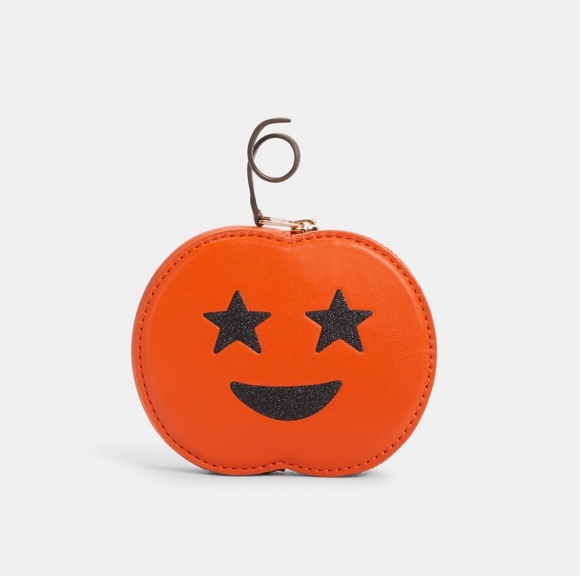 NWT Coach Jack O Lantern Coin case - Picture 2 of 4